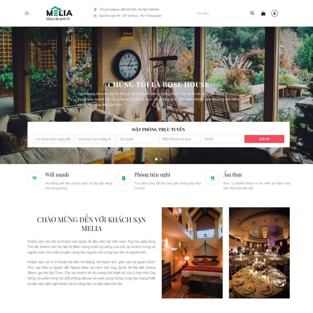 Theme khách sạn 04