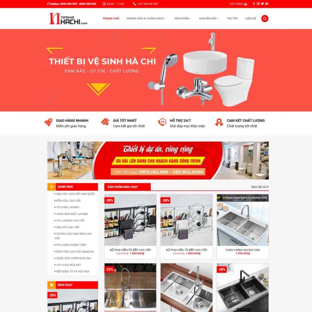 Theme bán thiết bị nội thất 09