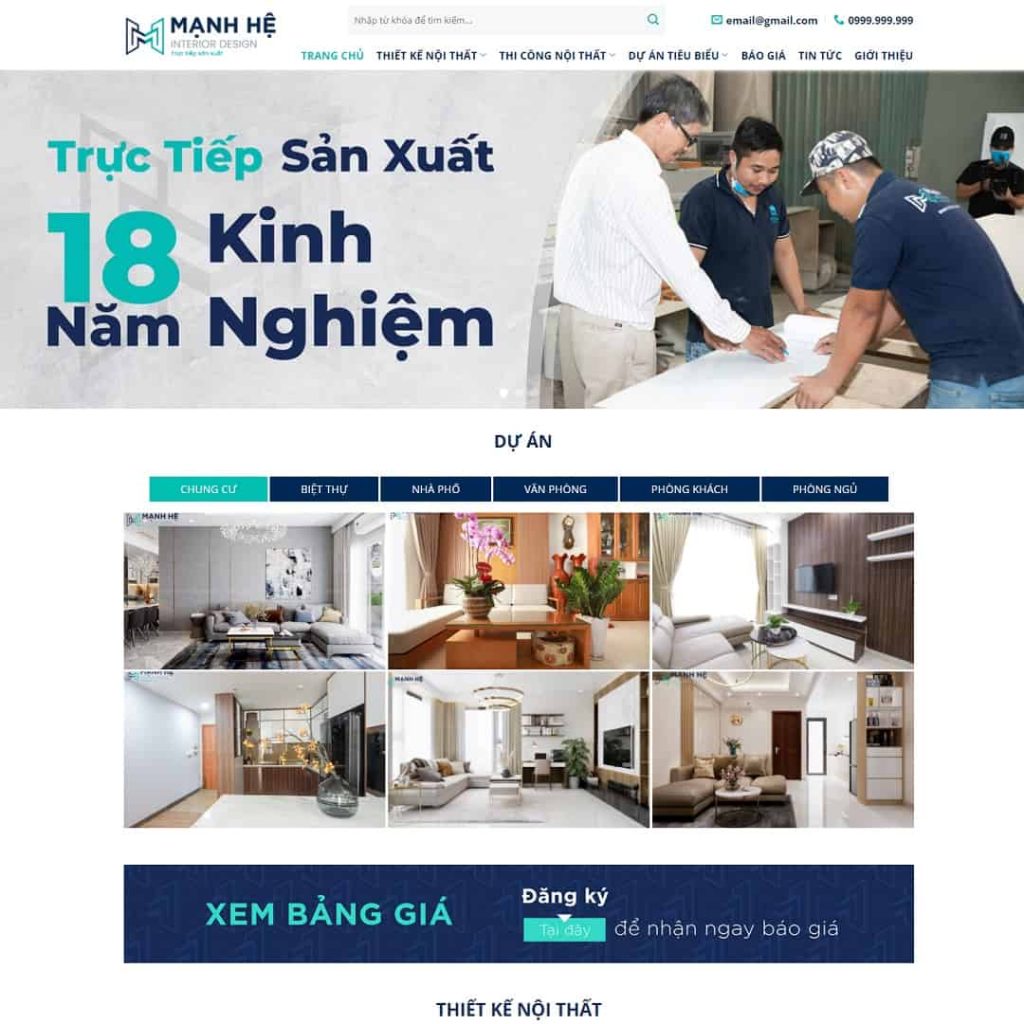 Theme công ty nội thất 14