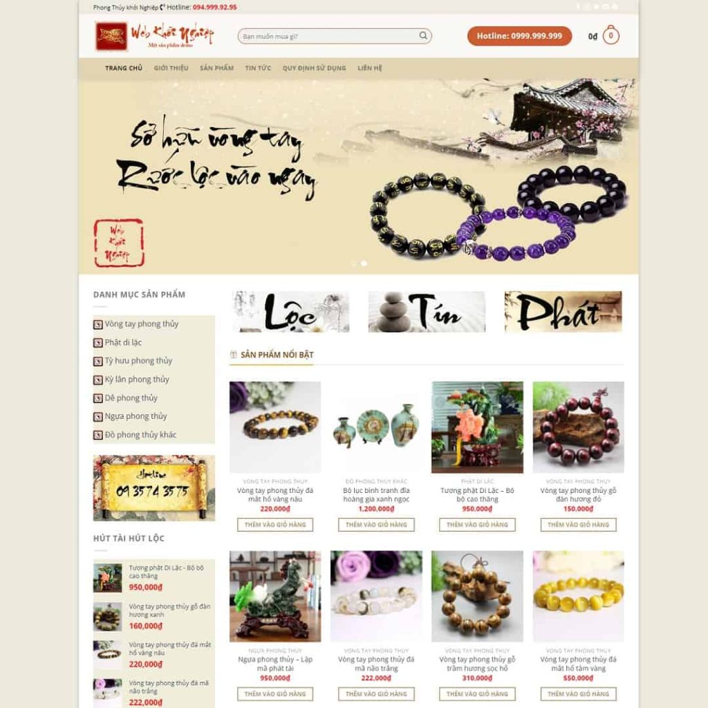 Theme đá quý, vật phẩm phong thủy 01