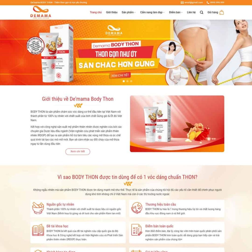 Theme thực phẩm chức năng 09