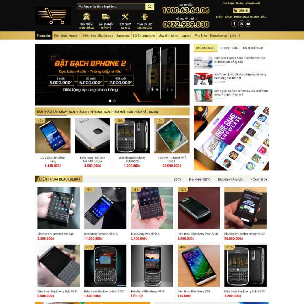 Theme điện máy 01