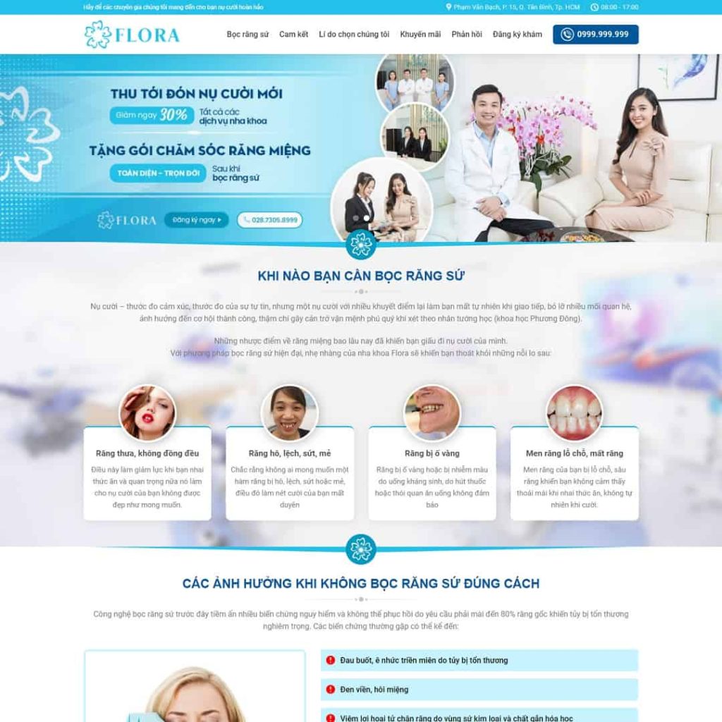 Theme lading page nha khoa 02