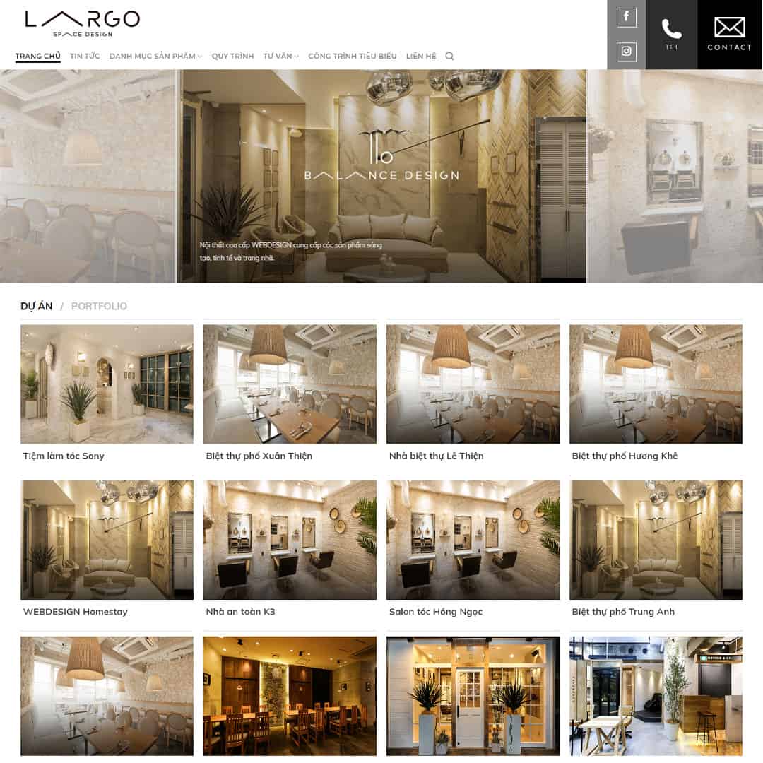 Theme mẫu thiết kế sản phẩm nội thất