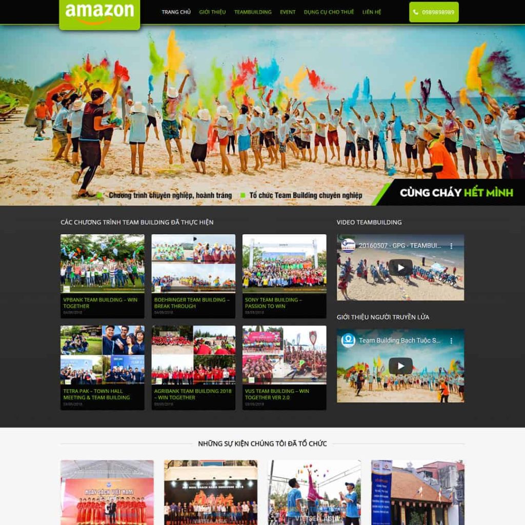Theme công ty tổ chức sự kiện 05
