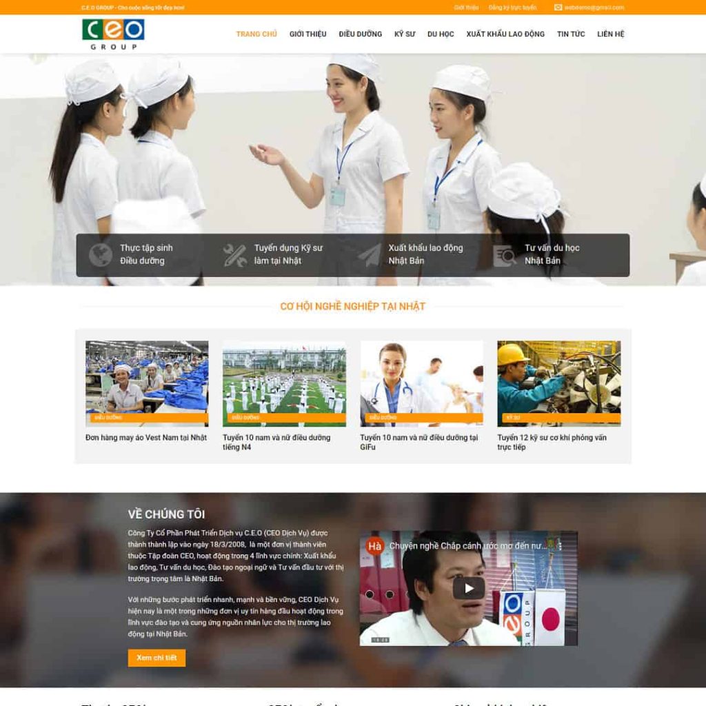 Theme công ty xuất khẩu lao động 03