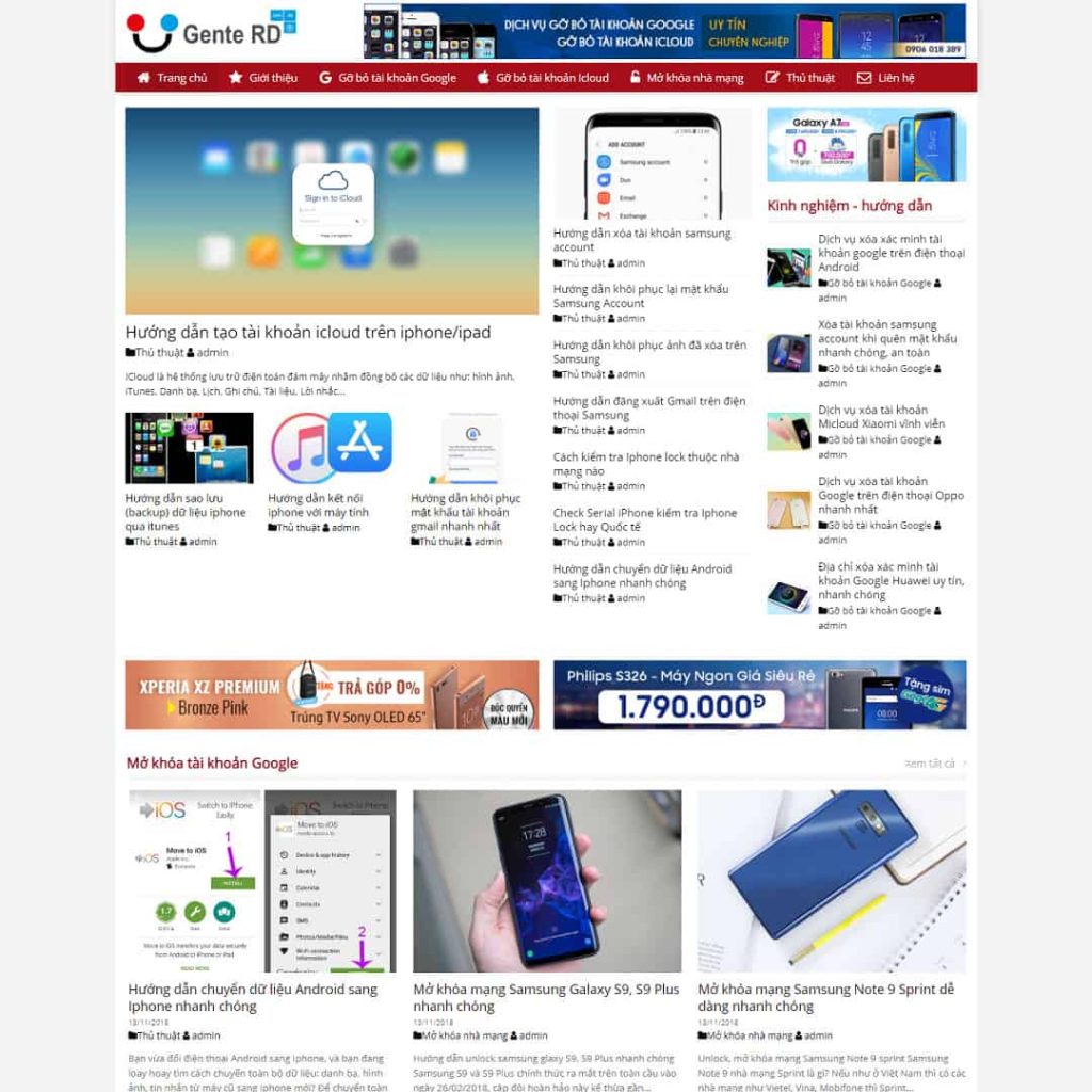 Theme tin tức 03