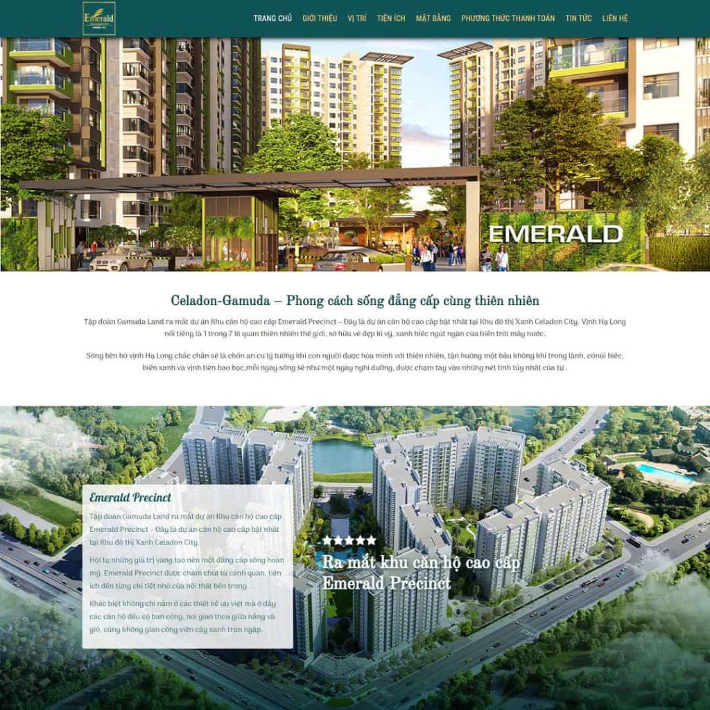 Theme landing page bất động sản 02