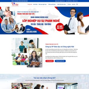Theme trường dạy nghề 02