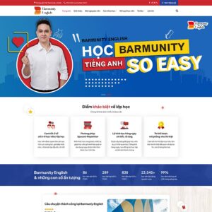 Theme trung tâm học tiếng anh 04