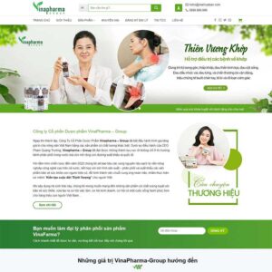 Theme công ty dược phẩm