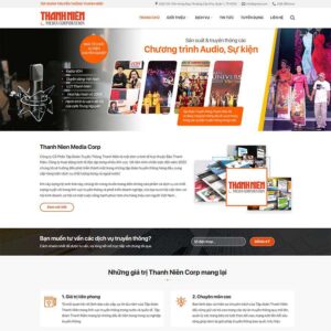 Theme Media, truyền thông, báo chí