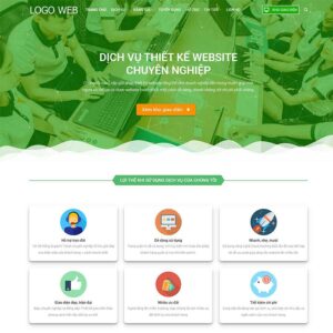 Theme công ty thiết kế Website 03