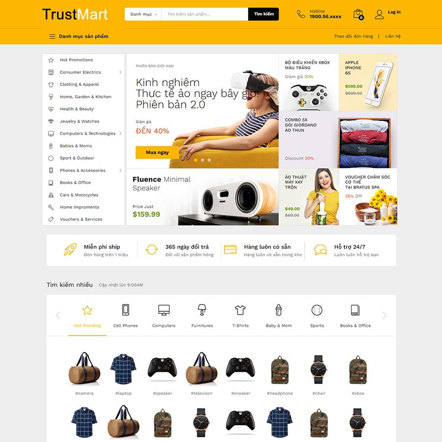 Theme bán đồ công nghệ 06