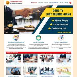 Theme công ty Luật 06
