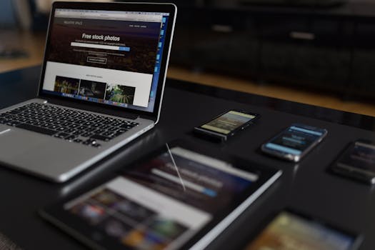 responsive web design on multiple devices