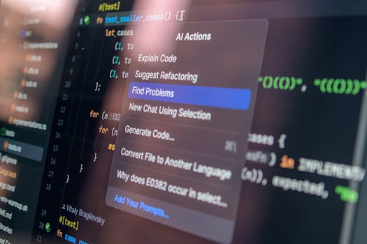 AI assistant coding interface with Claude logo