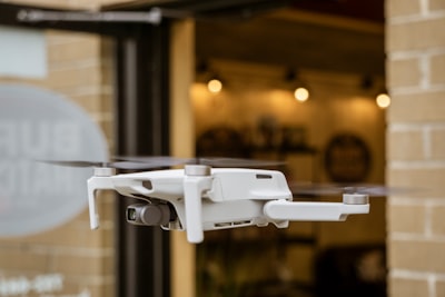 futuristic real estate technology integration, AI, VR, drone