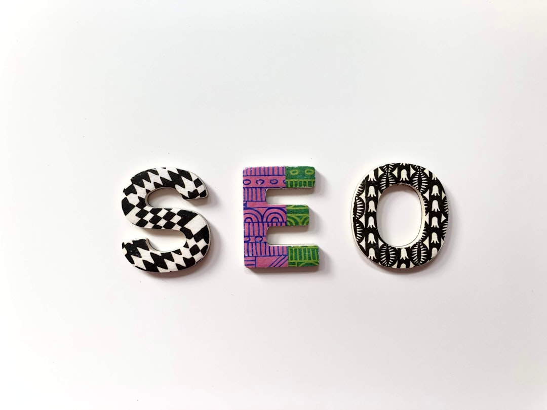 The letters S, E, and O with patterned surfaces on a white background